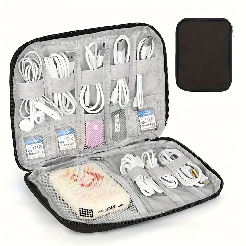 1pc Cable Organizer Case Multi - Office Tech Gear 评论和价格