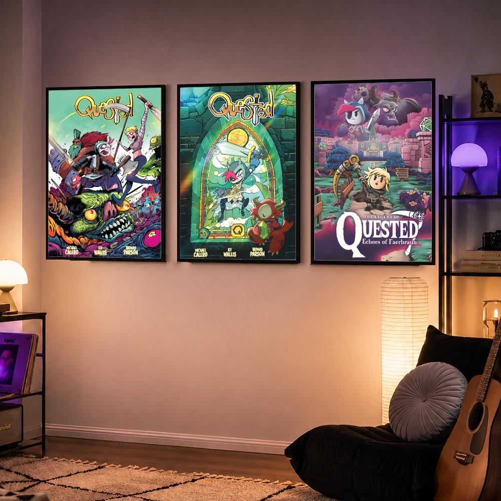 Brand Quested Poster Graphic W - Office Quest 评论和价格