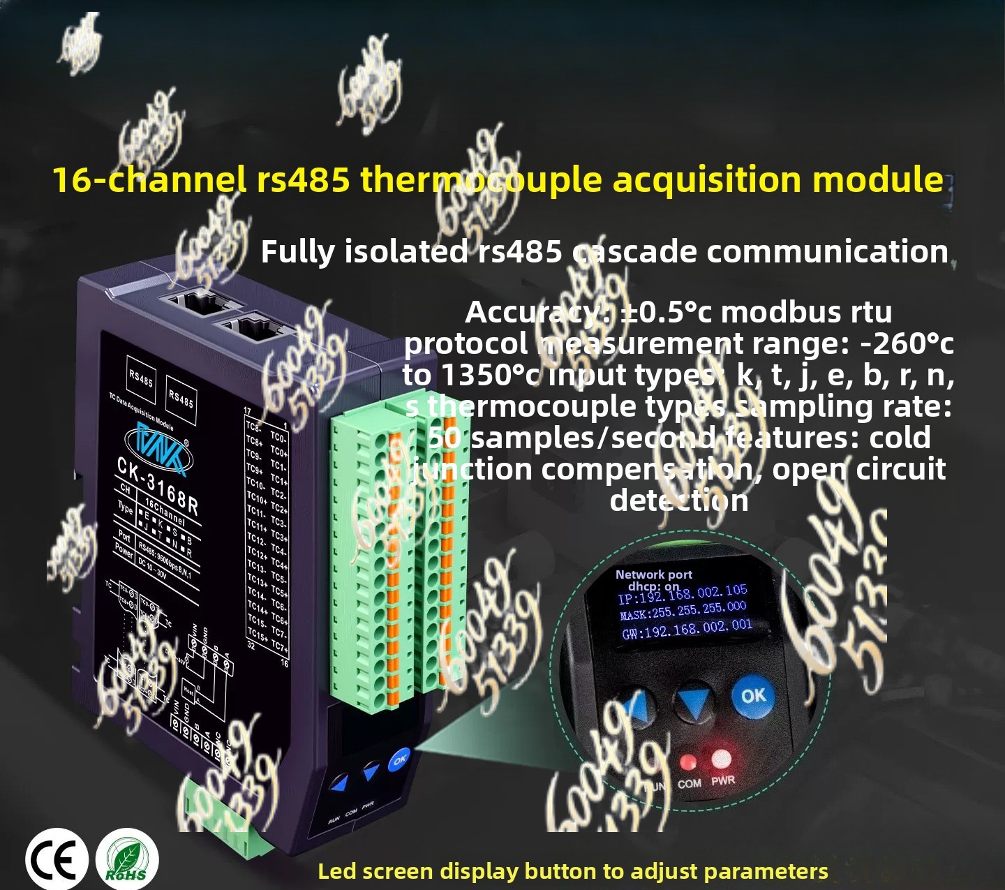 apply to 8CH Fully Isolated K- - Power Over Ethernet 评论和价格
