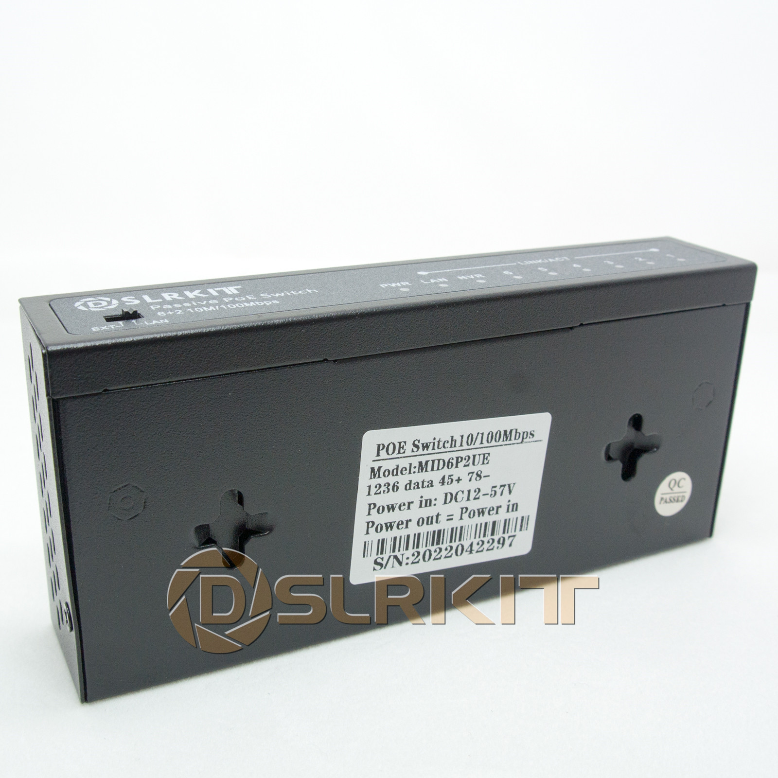 DSLRKIT 250M 8 Ports 6 PoE Pow - Power Over Ethernet 评论和价格