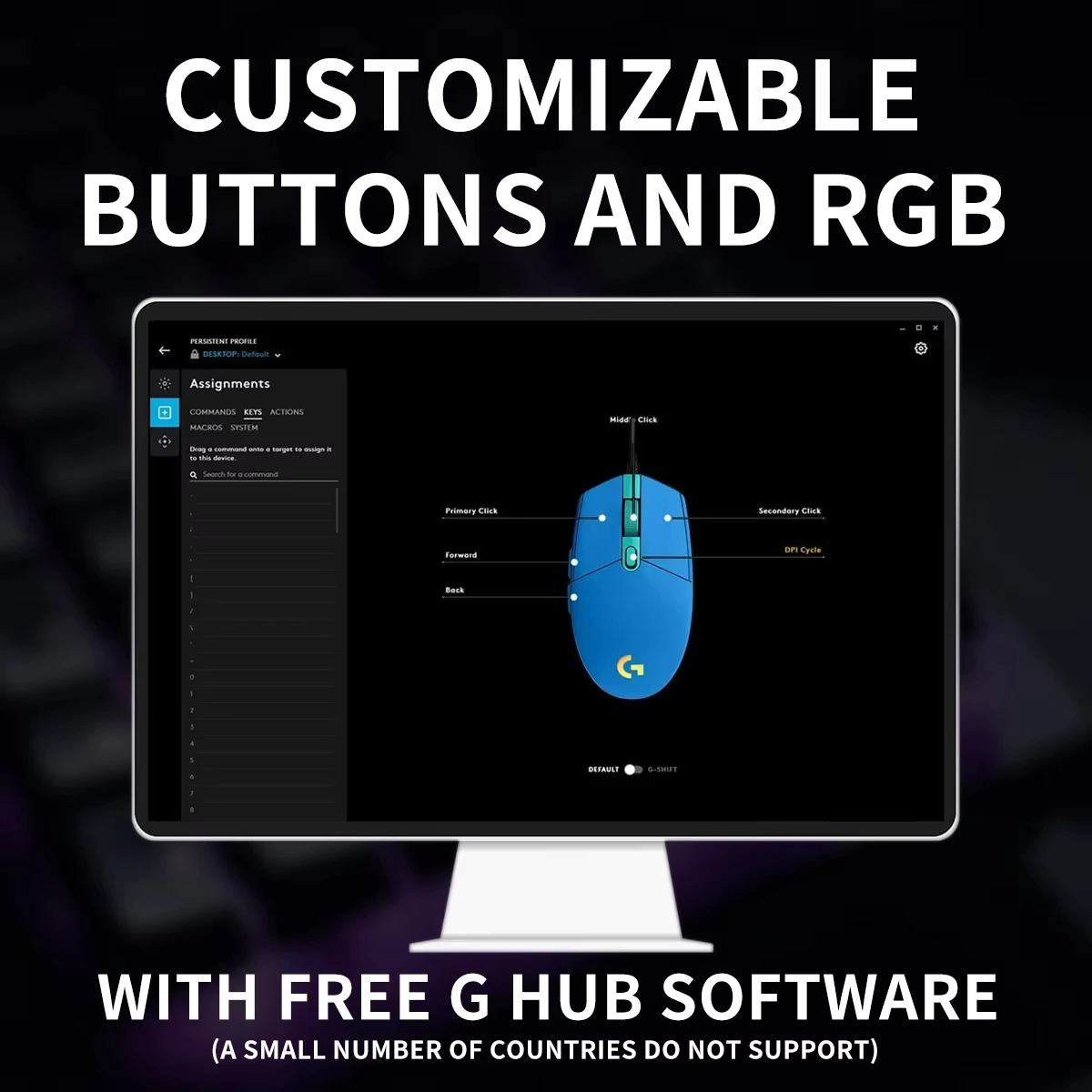 Logitech G203 LIGHTSYNC Wired  - Logitech Mouse G203 评论和价格