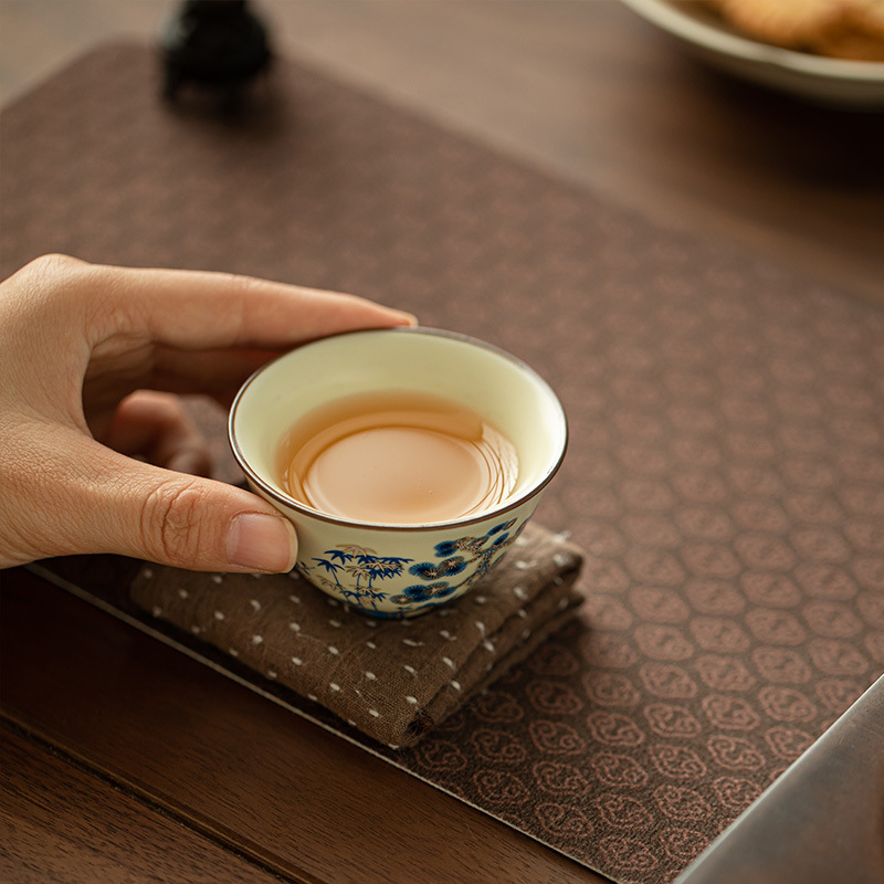 Jingdezhen Hand Painted Blue W - Office Technician 评论和价格