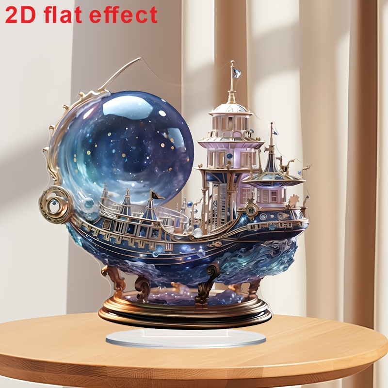 2D Bohemian Style 8in Acrylic  - Office Technologies 评论和价格